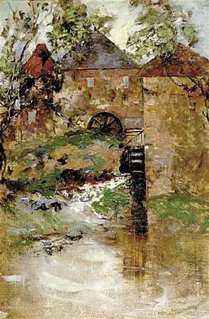 GAINSBOROUGH, Thomas The watermill oil painting picture